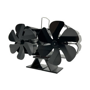 Chimenea <span class=keywords><strong>de</strong></span> pellets <span class=keywords><strong>de</strong></span> madera <span class=keywords><strong>de</strong></span> aluminio <span class=keywords><strong>EJ</strong></span>, ventilador alimentado por calor, ventilador <span class=keywords><strong>de</strong></span> estufa <span class=keywords><strong>de</strong></span> leña - Product Image 5