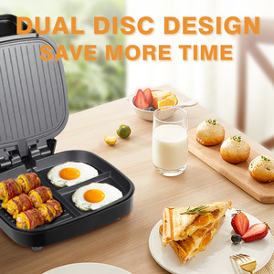 DSP 3 In 1 <b>Breakfast</b> <b>Maker</b> Electric Grill Sandwich <b>Maker</b> Household Multi Function Cooking Appliance - Product Image 3