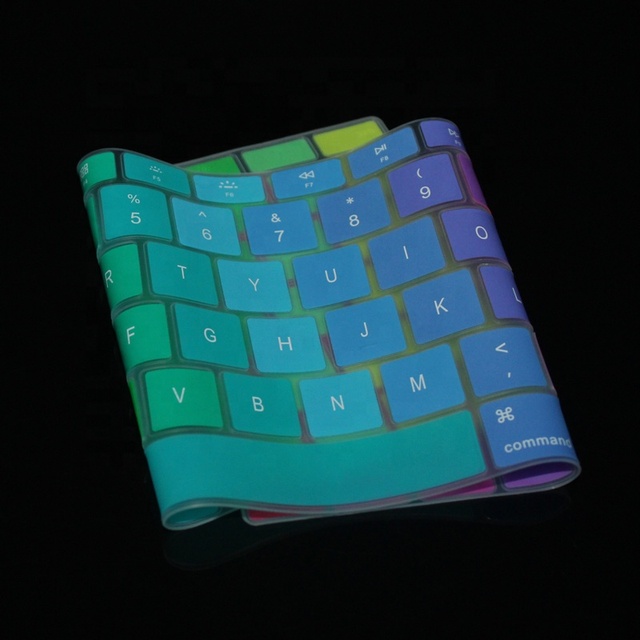 US Version Dustproof Custom Laptop Skin Protector Silicone Keyboard Cover