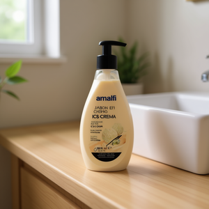 JABÓN EN CREMA 500ml Jabón Líquido Premium Desinfectante y Humectante para Manos con Aroma a Helado, Ingrediente Principal: Leche Química - Product Image 2