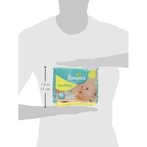 Pañales Swaddlers 100% al por mayor para recién nacidos, paquete de 20, suaves, transpirables, aptos para bebés de hasta 4.5 kg (10 lb) - Product Image 1