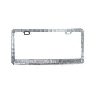 Marco Universal para Matrícula de Coche con Cristales de Diamantes y Pedrería en Relieve - Product Image 3