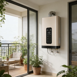 Bester Preis Gas-Durchlauferhitzer 13L LPG Tankloser Sofort-Gaswassererhitzer mit Digitalanzeige für Haushalt Küche Bad - Product Image 6
