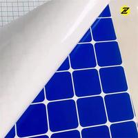 Autocollant Durable Écologique Adhésif en Plastique Mosaïque Rectangle Motif Étanche Aquarium Aquarium Fond Design Autocollant