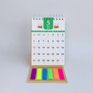 Miễn Phí Thiết Kế In Ấn Khuyến Mãi Mini Xách Tay Bảng Top Bàn Lịch Với Ghi Chú Dính - Product Image 4