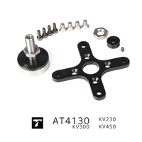 Moteur sans balais à arbre long T-MOTOR AT4130 pour drone à voilure fixe, moteur électrique haute puissance pour avion RC