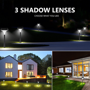 Lampe <span class=keywords><strong>solaire</strong></span> extérieure étanche Lampes de jardin solaires à LED-Écologique et économe en énergie pour la décoration extérieure - Product Image 5