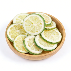 Suministro Directo de Fábrica COREAL, Rodajas de Limón Verde Liofilizadas, Sin Aditivos, Snacks de Fruta Liofilizada, Fruta Deshidratada - Product Image 1