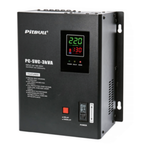 Pitbull PC-<span class=keywords><strong>SVC</strong></span> Bộ Điều Chỉnh Điện Áp Tự Động Avr 220 W Bằng Đồng Treo Tường 15kv <span class=keywords><strong>Servo</strong></span> Smart Electronics Cho Thiết Bị Gia Dụng - Product Image 6