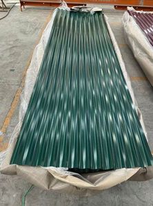 Yamuk <span class=keywords><strong>aluzinc</strong></span> çatı sayfası PPGI oluklu galvanizli çelik çatı levhaları - Product Image 6