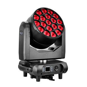 DMX512 Stage Light 19*40W Bee Eye Mini avec contrôle des pixels Vortex et effets kaléidoscopiques Wash Zoom éclairage à tête mobile - Product Image 3