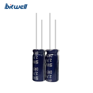 Korchip Bán hàng nóng drt Loạt hình trụ loại <span class=keywords><strong>2.5V</strong></span> 1F để 50F <span class=keywords><strong>supercapacitor</strong></span> trong kho - Product Image 4