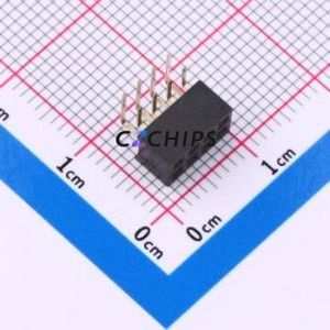 HX PM2.0-2x4P WC Pin Socket Bent Lead Through Hole,P=2mm Connector ( Jack Structure: 2x4P )( Pitch: 2mm )( Row Spacing: 2mm ) - Product Image 1