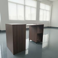 Table basse moderne en bois écologique BSCI-FSC OEM avec rangement, mobilier de maison, montage facile, design personnalisé, usage polyvalent, haute qualité