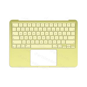 Nouveau pour MacBook Neo A3404 – Boîtier supérieur avec <span class=keywords><strong>clavier</strong></span> US, UK, arabe, danois, allemand, espagnol, <span class=keywords><strong>français</strong></span>, italien – Citrus 2026 - Product Image 1