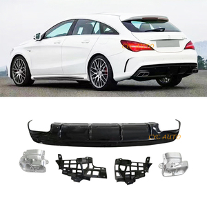 Mejora del difusor trasero 117 para coche, tubo con tubo para ercés, nuevo modelo 117 2013 2014 2015 <span class=keywords><strong>2016</strong></span> 2017 - Product Image 3