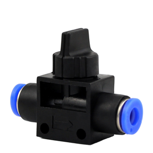 Vanne pneumatique HVFF pour tuyau de 4 mm à 12 mm de diamètre extérieur, régulateur de débit, nouvelle pour imprimeries et restaurants - Product Image 3