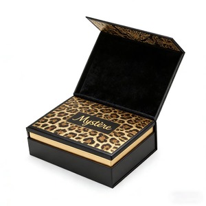 Custom Logo Black Luxury Rigid <b>Magnetic</b> Gift <b>Box</b> with Foam Insert for Clothing Gift Packaging - Product Image 3