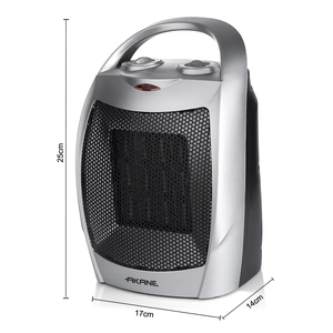 Office 1500W Knob <b>Control</b> Adjustable <b>Thermostat</b> Fan Heater Portable Anti Dumping Power Off Protection Big Handle - Product Image 3