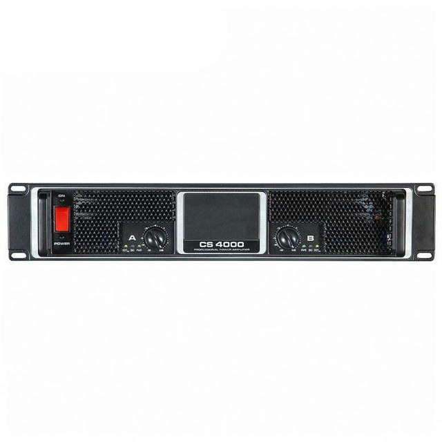 Professional CS4000 Audio Power Amplifier 600W 2-Channel H Class Stages for DJs & Audio Video 2-Chanal