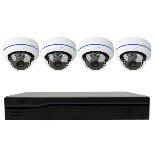 Regis Eseecloud 4K 5MP 8MP 4CH/8CH POE Outdoor PTZ IP Camera System Kit HDD AI Human Detection Two-Way Audio Color Night Vision