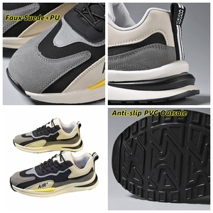 Nuovo stile scarpe da uomo traspiranti soletta da uomo scarpe Casual da passeggio papà scarpe da passeggio per uomo - Product Image 2