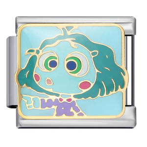 สร้อยข้อมือสแตนเลสลายมิกกี้เมาส์แบบทำมือสร้อยข้อมืออิตาเลี่ยนรูปเป็ดโดนัลด์จากอิตาลีมีเสน่ห์แบบอิตาเลียนสร้อยข้อมือรูปผีเสื้อ - Product Image 2