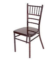 Chaise Chiavari en métal durable, empilable et écologique, idéale pour les mariages, les hôtels et les banquets – Échantillon gratuit, vente chaude