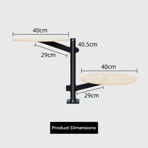 Cama Elevada para Gatos, Diseño Moderno y Duradero, Ajustable en Altura, de Espuma y Lino, Giratoria, para Uso en Interiores - Product Image 4