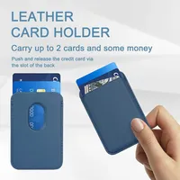 Mini pochette portefeuille en cuir magnétique porte-carte d'identité étui de téléphone pour iPhone 12 13 14 Pro Max