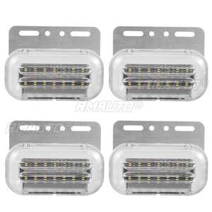 ไฟเลี้ยวข้างรถยนต์ 12 ชิ้น 24V 31 LED ไฟสัญญาณภายนอกรถยนต์ ไฟเตือนท้ายรถ 5 สี สำหรับรถพ่วง รถบรรทุก - Product Image 5