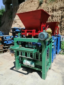 Chất thải bê tông khối gạch rỗng làm cho máy móc hoàn toàn tự động lớn tái chế nhựa gạch Máy làm - Product Image 5