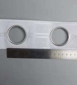 8cmカーテンテープとアイレットリングテープリングカーテンパンチテープカーテンアクセサリー卸売サプライヤー