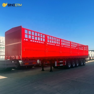 Entrega rápida, semirremolque <span class=keywords><strong>de</strong></span> valla <span class=keywords><strong>de</strong></span> Panel <span class=keywords><strong>de</strong></span> pared lateral desmontable <span class=keywords><strong>de</strong></span> 45 pies, valla <span class=keywords><strong>de</strong></span> carga <span class=keywords><strong>de</strong></span> 5 ejes, remolque <span class=keywords><strong>de</strong></span> transporte <span class=keywords><strong>de</strong></span> animales para ganado - Product Image 6
