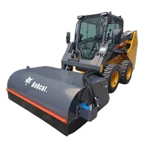 Automatic Hydraulic Backward Sweeper For Skid Steer Loader Easy And Fast Replacement