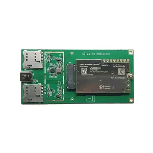 AirPrime Sierra EM9190 5g模块与USB适配器M.2 NR 6 GHz以下和毫米波模块高通 (Qualcomm) X55 CAT20