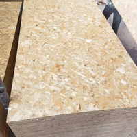 Panneau OSB (Oriented Strand Board) en bois composite imperméable de 18 mm, 15 mm, 12 mm pour usage intérieur et extérieur
