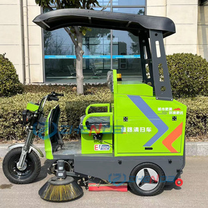 Strong Ground Cleaning Sweeper/outdoor Three-wheeled Cleaning Vehicle electric car - Product Image 4