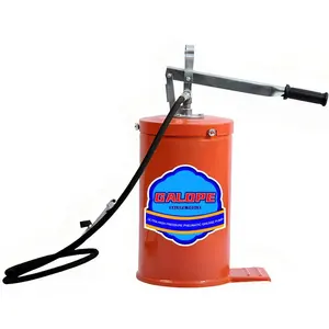 High Pressure Manual lubrication grease pump 16L Hand Operated Grease Bucket pump