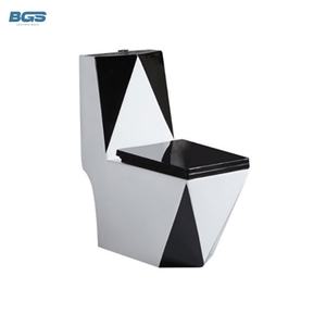 Jet Set, diseño de dos cuadrados, bidé electrónico PP, rociador de agua, inodoro plegable portátil para uso en el baño, tanque Wc de subasta pública Uf - Product Image 4