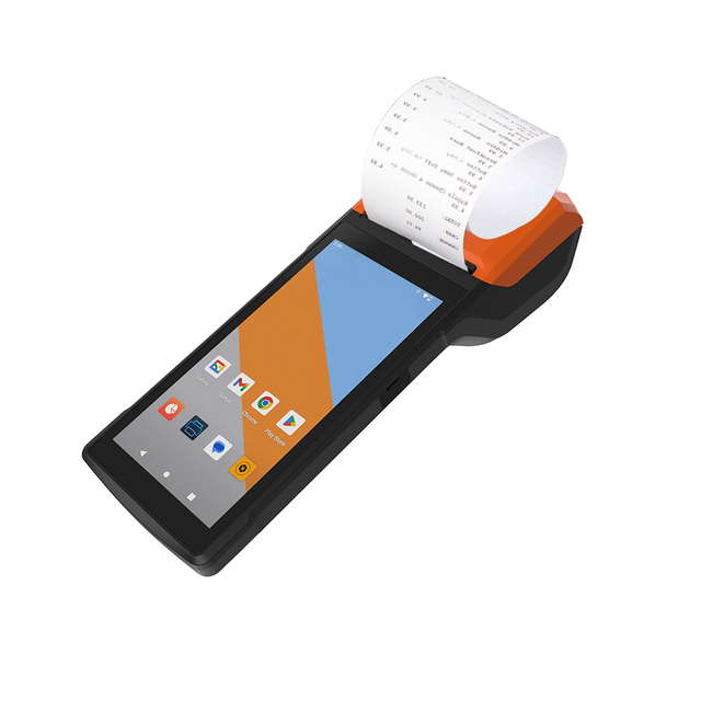 POS Mounting Solutions Wireless Data POS 58mm BT Printer Android POS Mobile Portable with Barcode Scanner R330