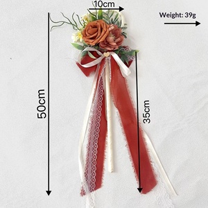 Bouquet da Sposa in Stile Europeo-Americano con Rose a Forma di Cuore, Bacchetta Magica per Bambini - Product Image 6