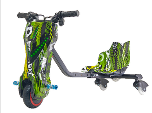 Großhandel Sinate 360-Grad-Drehbares Bürstenloses Elektro-Dreirad für Kinder mit Lithium-Batterie für Drift-Scooter 6,5/8 Zoll Räder - Product Image 4