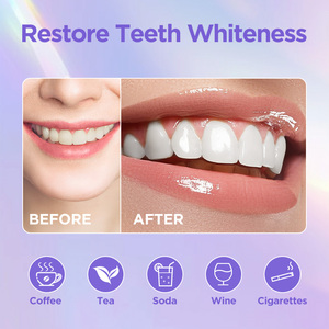 Tiras Dentales para el Cuidado Bucal, Tiras Blanqueadoras de Dientes sin Alcohol, Tiras Secas Antideslizantes para Dientes Sensibles - Product Image 2