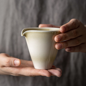 Celadon Glaze Fair Cup Cone Shape Porcelain Kung Fu <b>Tea</b> <b>Set</b> For Afternoon <b>Tea</b> Without Lid - Product Image 1