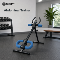 Appareil d'entraînement abdominal pliable, machine de fitness pour le gainage, équipement de gym à domicile, entraîneur d'exercices pour la taille et l'abdomen pour le remodelage corporel