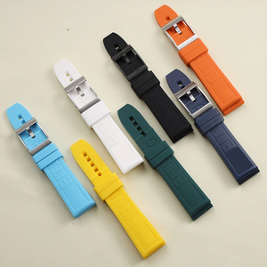 <span class=keywords><strong>Correa</strong></span> de caucho natural colorida con logotipo personalizado, <span class=keywords><strong>correa</strong></span> de <span class=keywords><strong>reloj</strong></span> de silicona para Superocean Avenger/<span class=keywords><strong>Breitling</strong></span>, <span class=keywords><strong>correa</strong></span> de acero inoxidable con hebilla de 22/24mm - Product Image 4