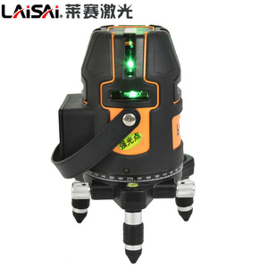 Nivel Láser Laisai Lsg630s de 8 Líneas con Haz Verde y Batería para Uso en Exteriores - Product Image 4