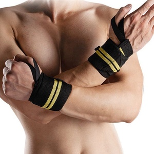 Maßgefertigte Großhandels-Verstellbare Sport-Gewichtheber-Gymnastik-Handgelenkbandage Gesundheits-Handgelenkschutz mit Logo - Product Image 1