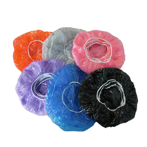 <span class=keywords><strong>Gorro</strong></span> <span class=keywords><strong>de</strong></span> <span class=keywords><strong>ducha</strong></span> desechable PE impermeable para mujer - Product Image 2